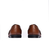 Mocasín River pro muže z pletené kůže