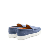 Měkké semišové slip-on boty pro muže.