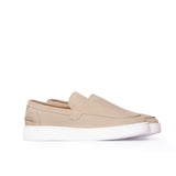 Měkké semišové slip-on boty pro muže.