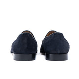 Mocasín Monk lux pro muže z nubuku s koženou podrážkou
