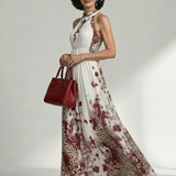 Alejandra™ | Maxi plisovaná šaty