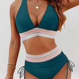 LIDIA - Bikiny set s kontrolou bříška a vysokým pasem