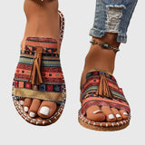 Lorraine | Boho-tassel sandály