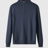 Perla- Svetr s zipem z merino vlny Capri