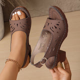 LUT / POHODLNÉ DÁMSKÉ SANDÁLY V BOHO STYLU