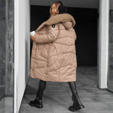 Klára | Dlouhý zimní kabát s elegantní siluetou