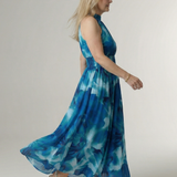 Beatriz™ | Midi šaty s halter výstřihem