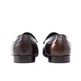 Luxusní pánské mokasíny z kůže s koženou podrážkou