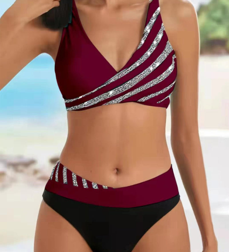 Candela™ | Bikiny s potiskem v teplých tónech
