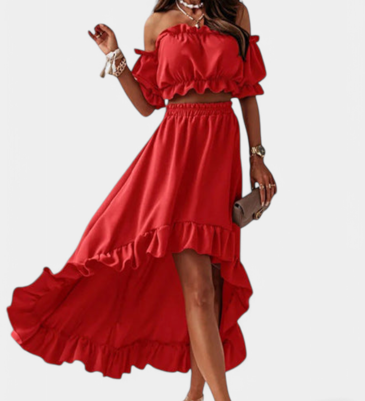 Katja Sada Dvou Kousků Off-Shoulder