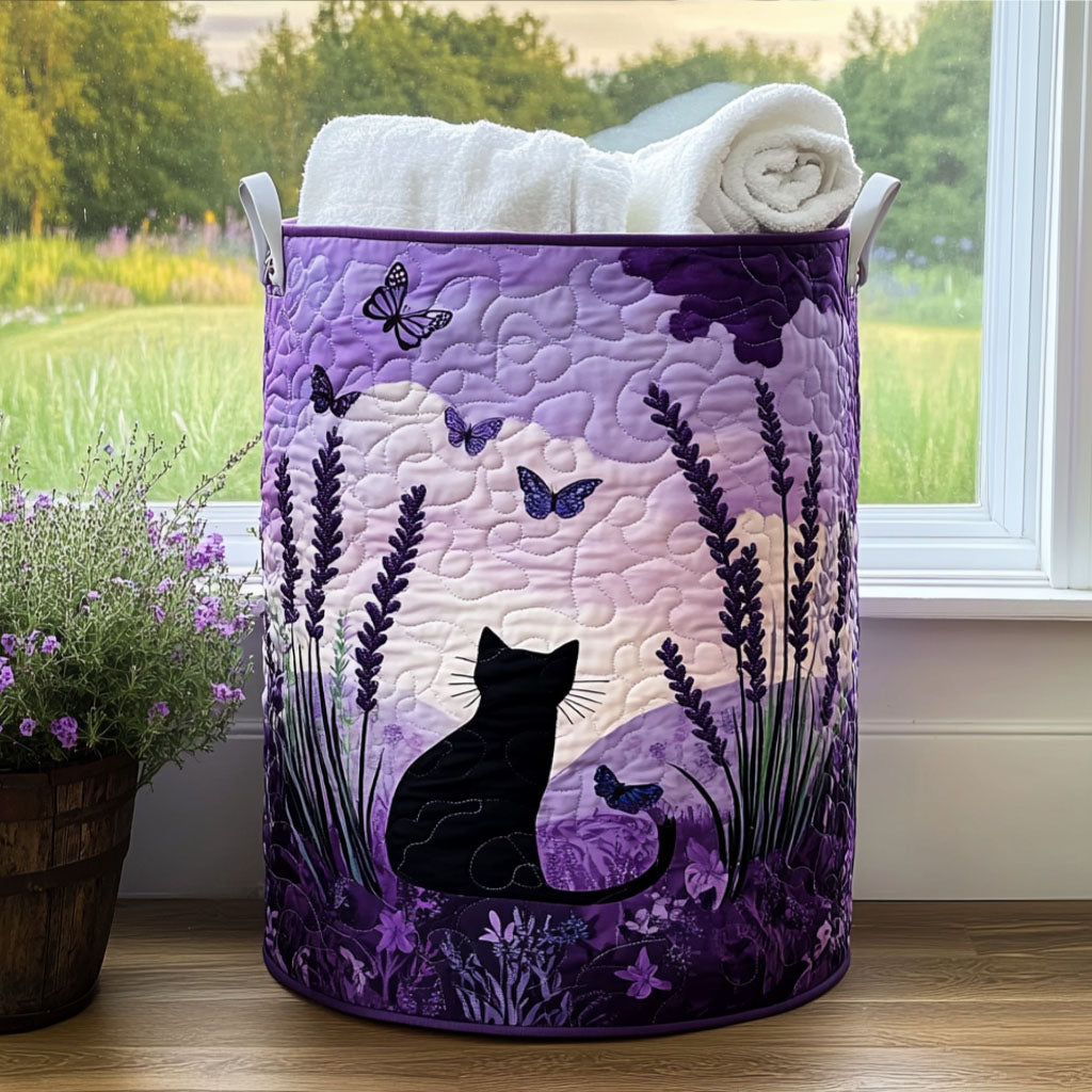 Kočky – Dekorativní koš na prádlo