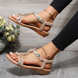 Vintage Boho Sandály