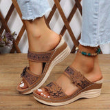 Vintage Kompenzační Pantofle