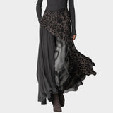 Carmen™ | Dlouhé šaty s leopardím potiskem