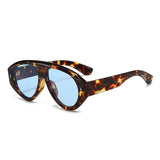 NAPOLI - Sluneční brýle typu Aviator z acetátu