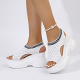 Roxelane™ — Platformové sandály s kamínky, odvážný městský chic