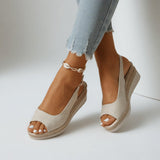 Cyrielle™ — Sandály s platformou, espadrilkový styl, elegantní letní vzhled