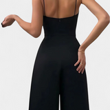 Romily Mono Sexy s Ramínky a Širokými Nohavicemi Elegantní