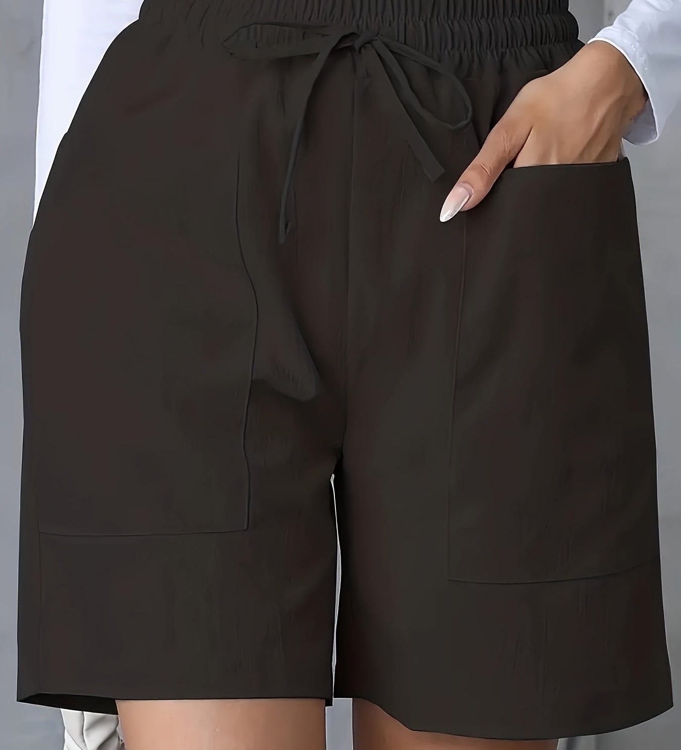 LIANNE™ - Prodyšné bavlněné volné šortky