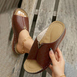 Pohodlné Platformové Pantofle