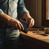 Kožená peněženka z plné hovězí kůže