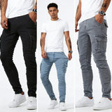 Lukáš – Moderní slim-fit cargo džíny pro každodenní styl