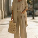 Linnea™ | Lehký lněný set